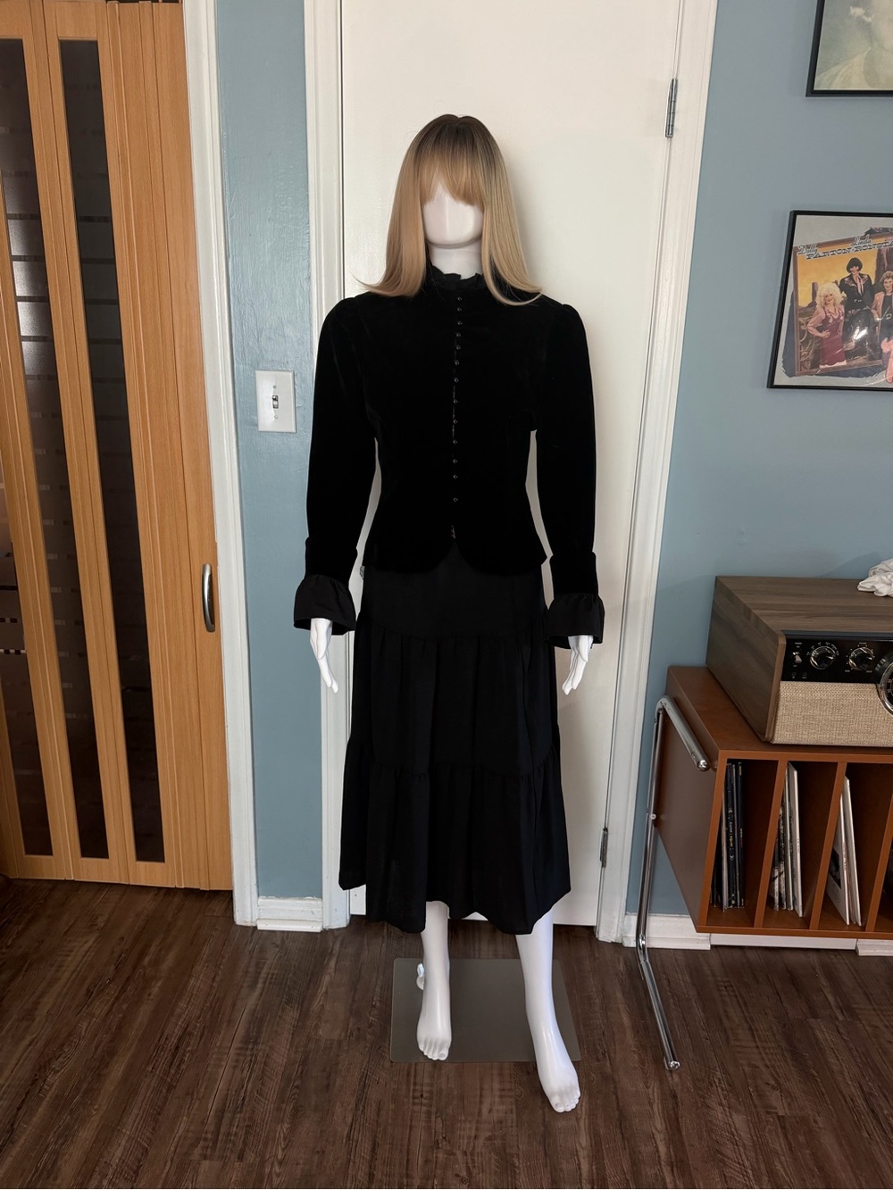 Victorian Style Velvet Jacket/Blazer - Stevie Nicks